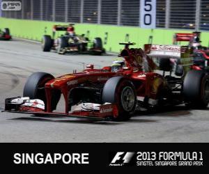 Rompicapo di Felipe Massa - Ferrari - Singapore, 2013