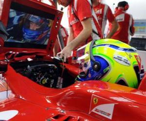 Rompicapo di Felipe Massa, nello sviluppo della sua Ferrari