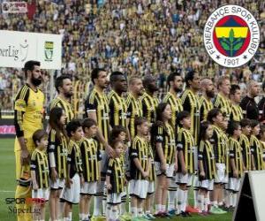 Rompicapo di Fenerbahçe, campione Super Lig 2013-2014, campionato di calcio de Turchia