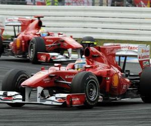 Rompicapo di Fernando Alonso, Felipe Massa, Hockenheim, Gran Premio di Germania (2010)