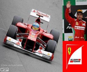 Rompicapo di Fernando Alonso - Ferrari - Grand Prix del Brasile 2012, 2º classificato