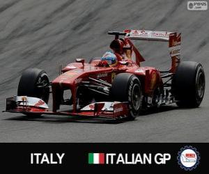 Rompicapo di Fernando Alonso - Ferrari - Grande Prémio d'Italia 2013, 2º classificato