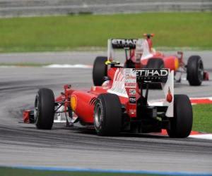 Rompicapo di Fernando Alonso - Ferrari - Sepang 2010