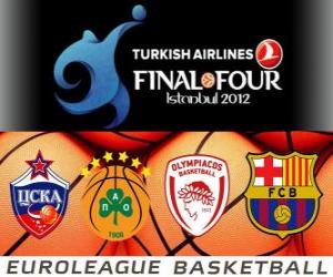 Rompicapo di Final Four 2012 Istanbul Euroleague di Pallacanestro