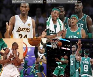 Rompicapo di Finale NBA 2009-10, 2 ° gioco, Boston Celtics 94 - Los Angeles Lakers 103