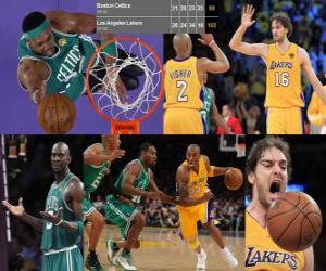 Rompicapo di Finali NBA 2009-10, Game 1, Boston Celtics 89 - Los Angeles Lakers 102