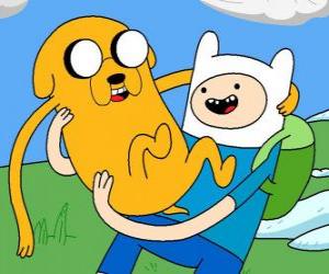 Rompicapo di Finn e Jake, i principali protagonisti dell'Adventure Time