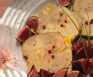 Rompicapo di Foie gras con fichi