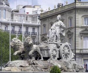 Rompicapo di Fontana di Cibeles, Madrid, Spagna