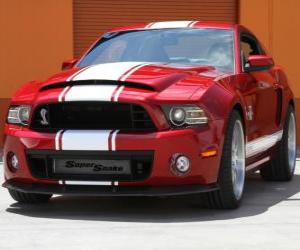 Rompicapo di Ford Mustang Shelby GT500 Super Snake