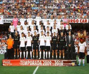 Rompicapo di Formazioni di Valencia C.F 2009-10