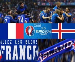 Rompicapo di FR-IS, quarti finale Euro 2016