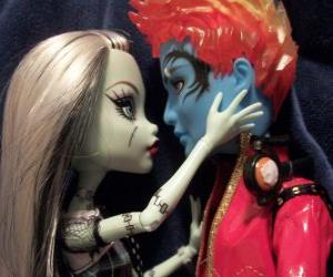 Rompicapo di Frankie Stein e Hold Hyde, coppia da Monster High