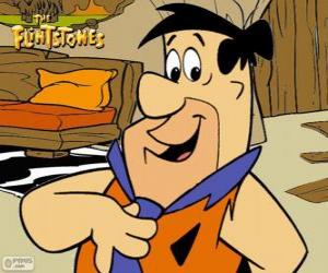 Rompicapo di Fred Flintstone, protagonista delle avventure d'I Flintstones o Gli Antenati