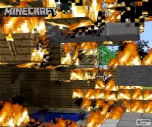 Rompicapo di Fuoco di Minecraft