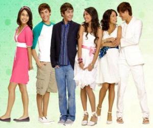 Rompicapo di Gabriella Montez (Vanessa Hudgens), Troy Bolton (Zac Efron)