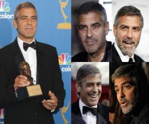 Rompicapo di George Clooney attore cinematografico e televisivo, vincendo un premio Oscar e Golden Globe