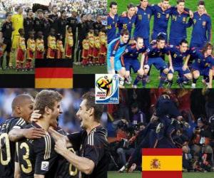 Rompicapo di Germania - Spagna, le semifinali, Sud Africa 2010