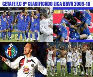 Rompicapo di Getafe FC BBVA sesto classificato League 2009-2010