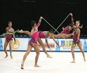 Rompicapo di Gimnasia rítmica