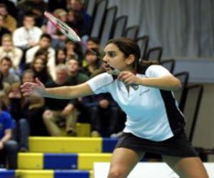 Rompicapo di Giocatore di badminton