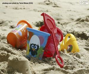 Rompicapo di Giocattoli da spiaggia