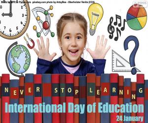 Rompicapo di Giornata internazionale dell'educazione
