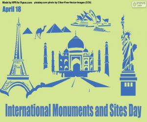Rompicapo di Giornata internazionale dei monumenti e dei siti