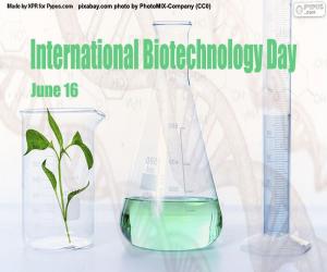 Rompicapo di Giornata internazionale della biotecnologia