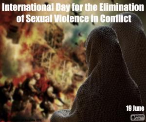 Rompicapo di Giornata internazionale per l'eliminazione della violenza sessuale nei conflitti