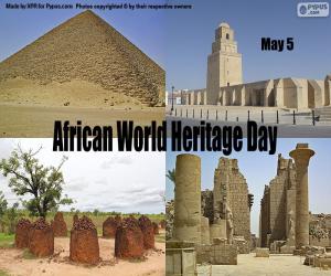 Rompicapo di Giornata mondiale del patrimonio africano