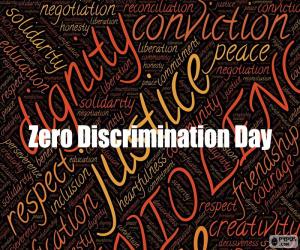 Rompicapo di Giorno di zero discriminazioni