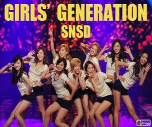 Rompicapo di Girls' Generation, SNSD, è un gruppo pop coreano del sud