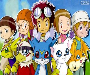 Rompicapo di Gli protagonisti de Digimon