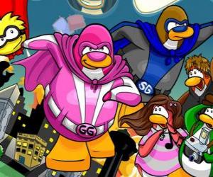 Rompicapo di Gli supereroi pinguini dal Club Penguin