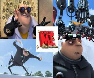 Rompicapo di Gru villain numero 2 nel mondo. Cattivissimo me