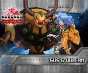 Rompicapo di Gus e la sua Vulcano Bakugan