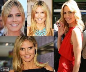 Rompicapo di Heidi Klum è un modello tedesco