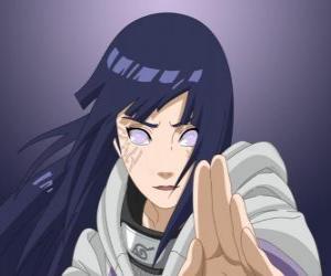 Rompicapo di Hinata Hyuga è parte del Team 8 ed è uno specialista di arti marziali cinesi