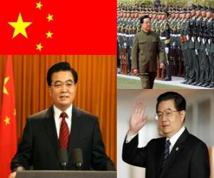 Rompicapo di Hu Jintao segretario generale del Partito comunista cinese e presidente della RPC