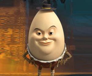 Rompicapo di Humpty Dumpty, vecchio amico dil Gatto con gli Stivali 