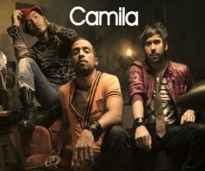 Rompicapo di I Camila sono un gruppo musicale composto da tre ragazzi messicani