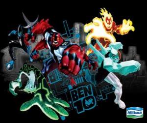 Rompicapo di I cattivi di Ben 10