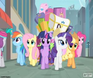 Rompicapo di I pony arrivano a Manehattan