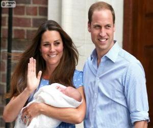 Rompicapo di I principi William e Kate e il suo primogenito