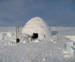 Rompicapo di Iglù, cupola casa neve