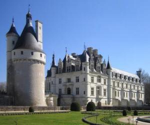Rompicapo di Il castello di Chenonceau, Francia