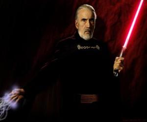 Rompicapo di Il conte Dooku è un abile oratore e filosofo, esperto guerriero.