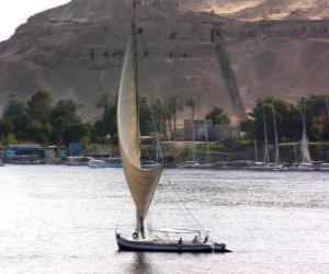 Rompicapo di Il fiume Nilo è il più grande fiume in Africa, passando attraverso l'Egitto