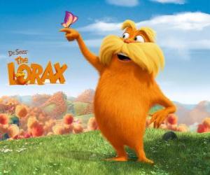 Rompicapo di Il Lorax, il gigante peloso è il guardiano della foresta, che parla con gli alberi